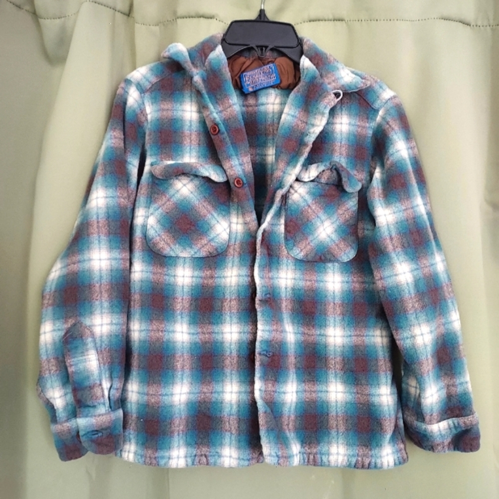 Vintage Wool Pendleton Button-up Flannel